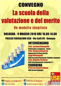 Locandina Convegno USB Cestes 9 maggio 2016 Bologna